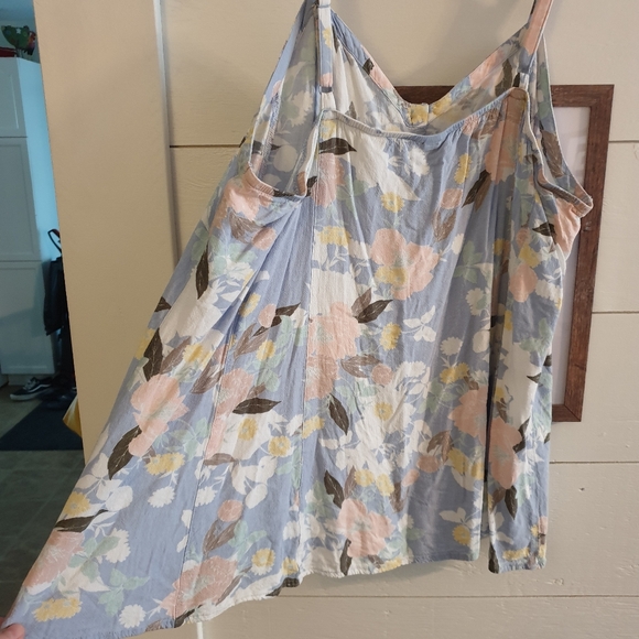 Torrid Stretch Challis Fit Flare Cami - Picture 6 of 7